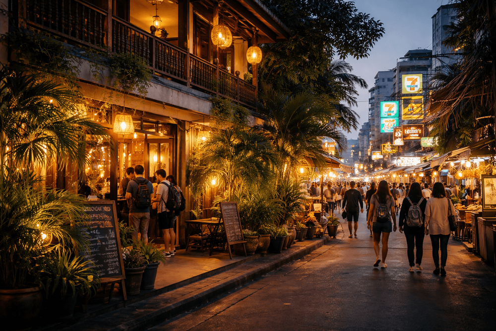 Best Hotels Near Khao San Road for Nightlife: Quiet Enough to Sleep, Close Enough to Walk Home