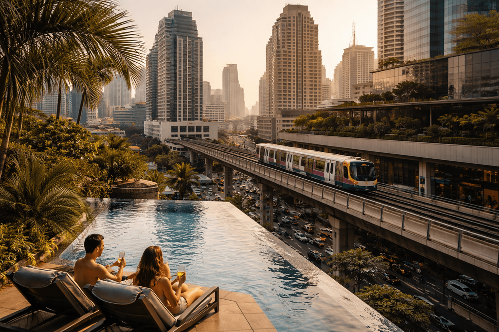 Best Hotels on Sukhumvit Road for First-Time Bangkok Visitors: Near BTS, Easy Transfers, and Low-Stress Stays