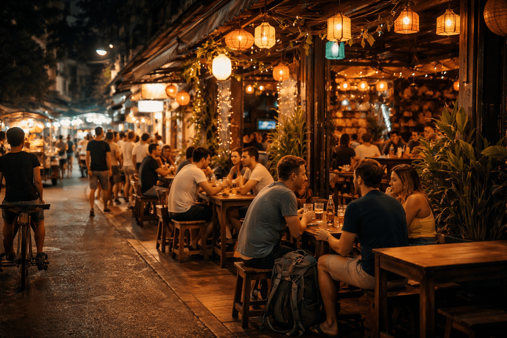Best Late-Night Drinks in Banglamphu After 11 PM: Bars, Hidden Corners, and Last Call Tips