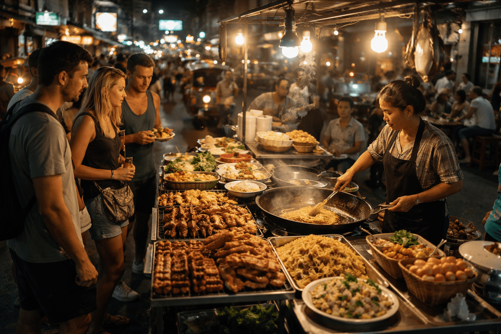 Best Late-Night Street Food Dishes Near Khao San Road After the Bars Close