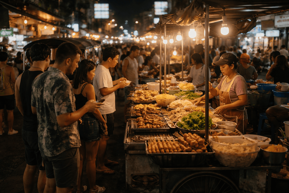 Best Late-Night Street Food Near Khao San Road: Where to Eat After the Bars Close