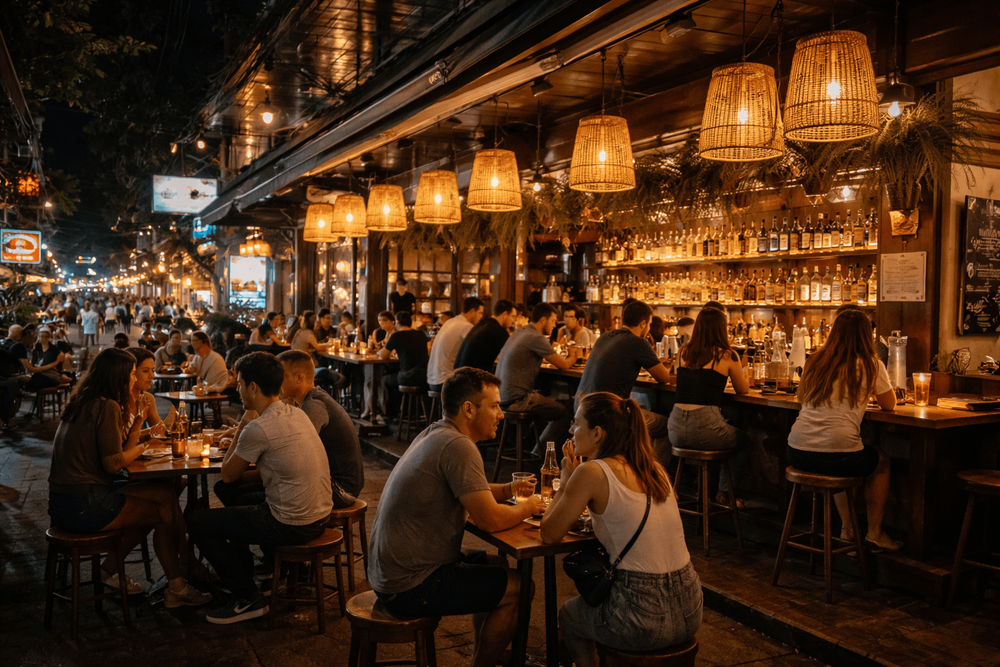 Best Late-Night Sukhumvit Bars for Casual Drinks After Midnight