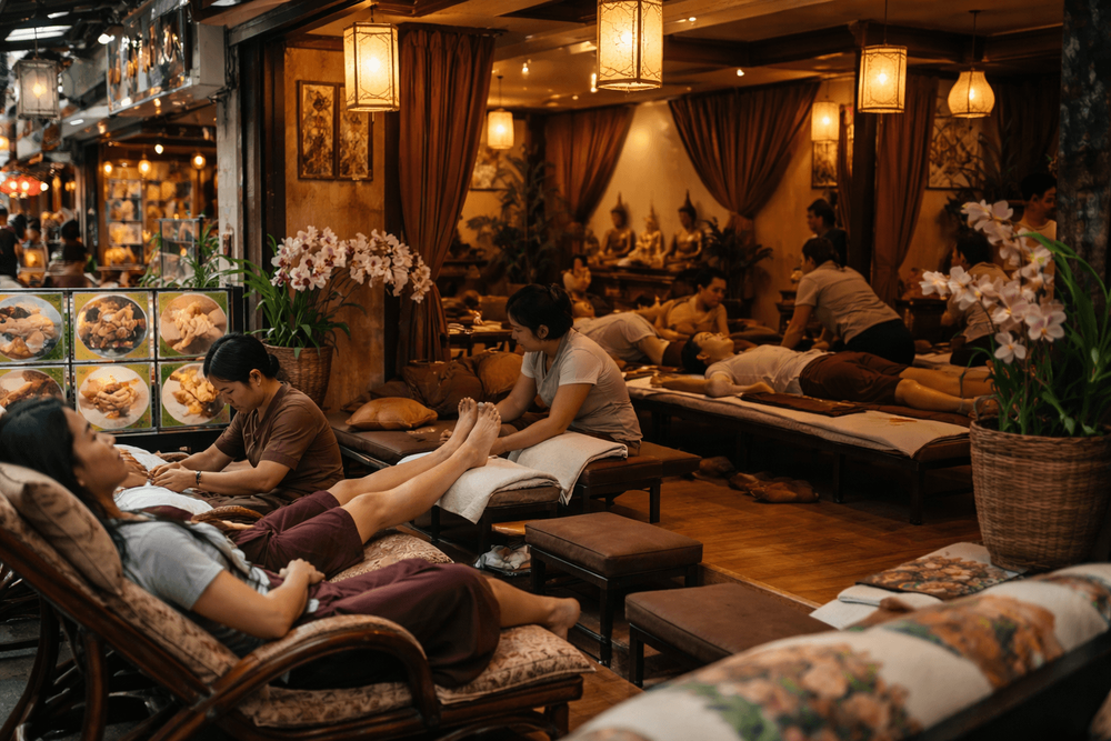 Best Massage and Spa Near Khao San Road by Need: Foot Massage, Thai Massage, Oil Massage, and Quiet Recovery Stops