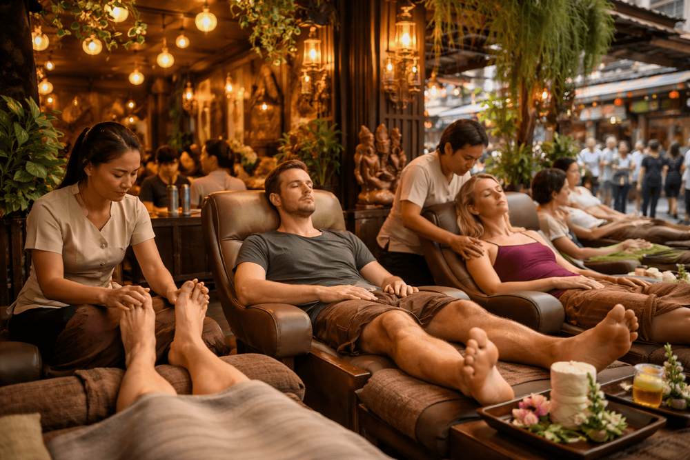 Best Massage and Spa Near Khao San Road for Tired Travelers: Foot Massage, Thai Massage, and Easy Recovery Stops