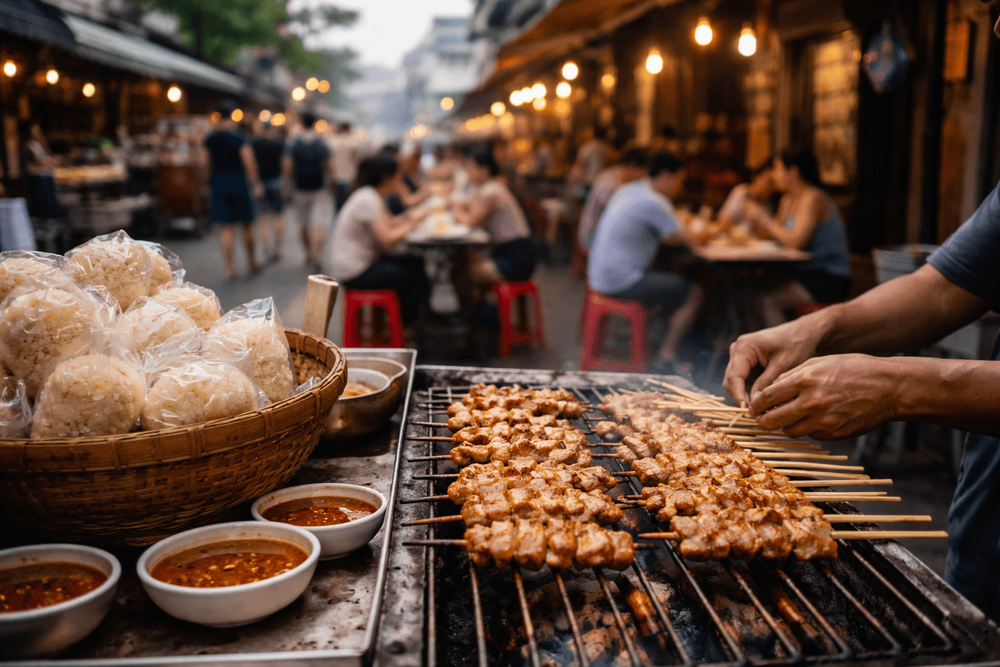 Best Moo Ping in Bangkok: Skewers, Sticky Rice, and Where to Eat Them Near Khao San Road