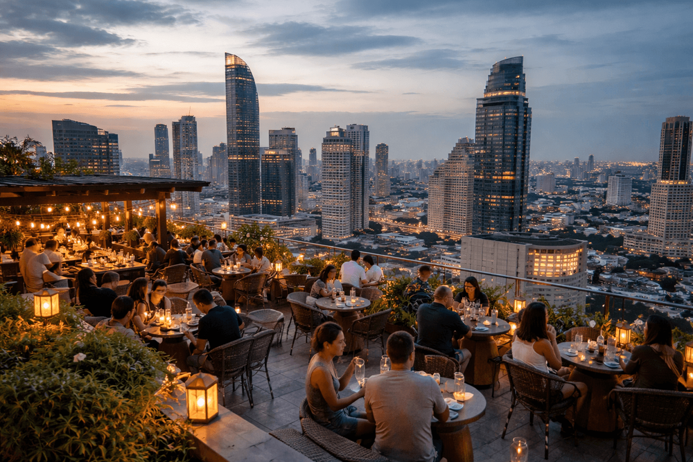 Best Rama 9 Rooftop Bars Worth the Trip from Khao San Road