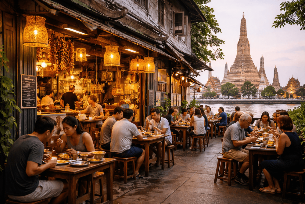 Best Restaurants in Bangkok Old City for Authentic Thai Food Near the Temples