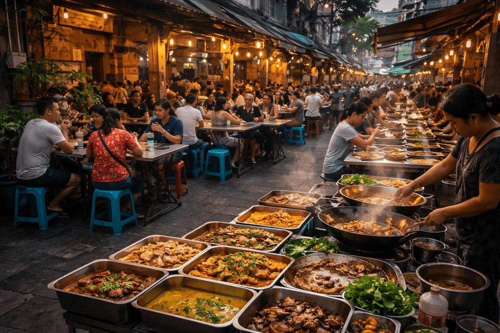 Best Restaurants in Banglamphu for Authentic Thai Curries, Noodles, and Rice Plates