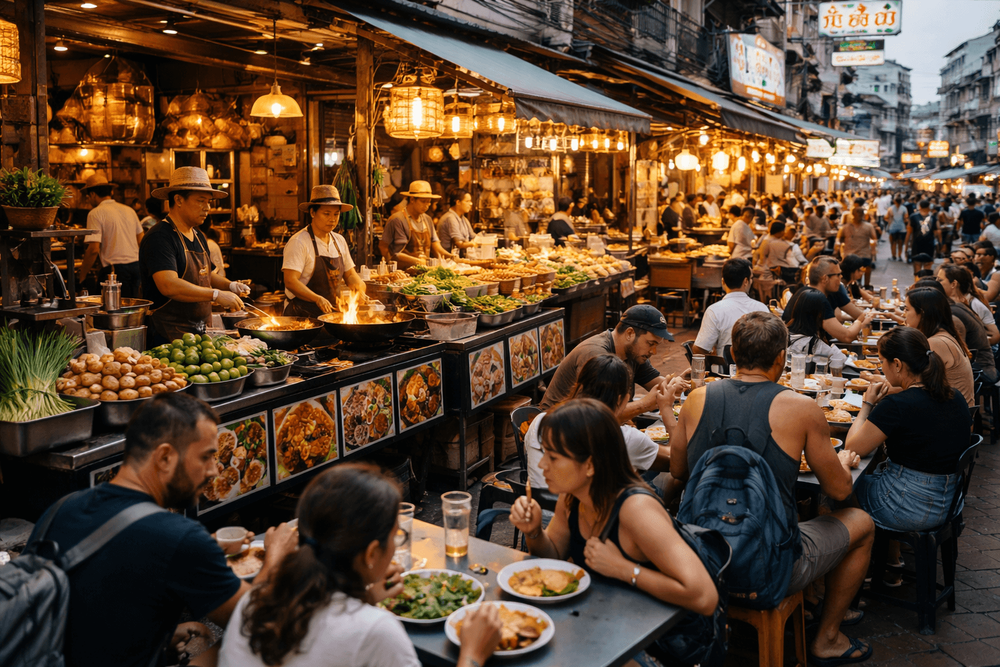 Best Restaurants on Khao San Road for Pad Thai, Curries, and Classic Thai Comfort Food