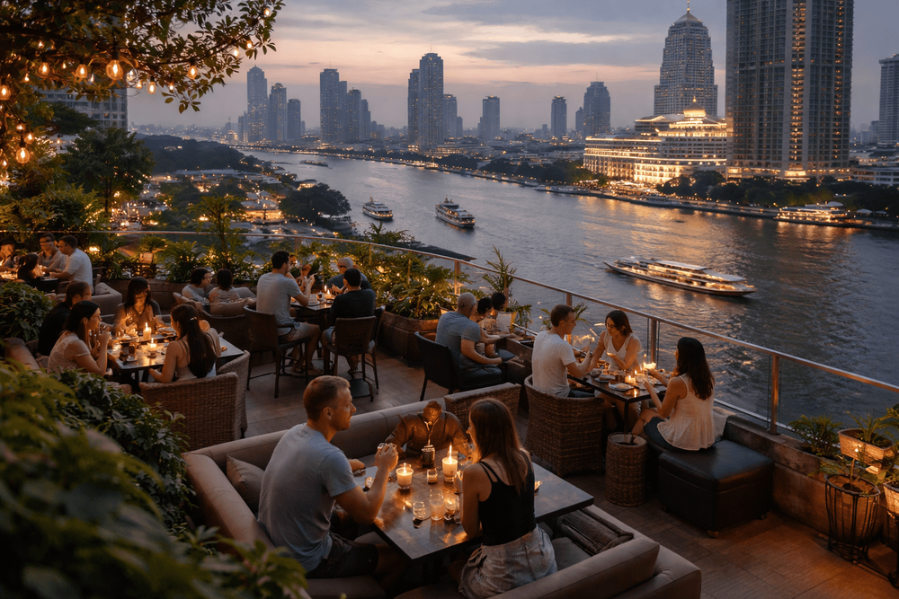 Best Riverside Rooftop Bars in Bang Rak Worth the Trip from Khao San Road