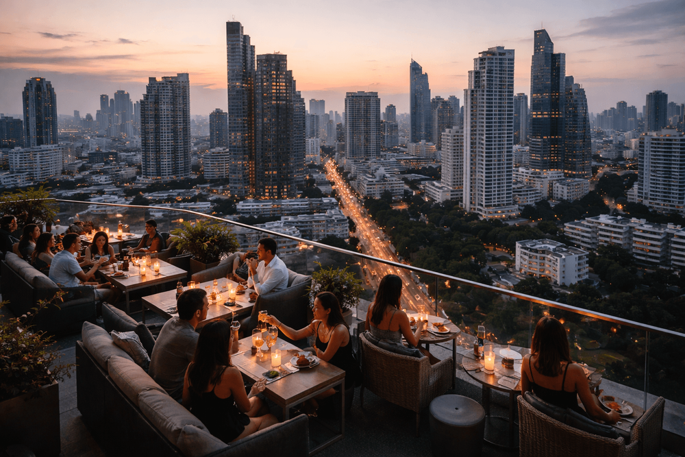 Best Rooftop Bar Alternatives on Sukhumvit: Sky Lounges, Terrace Bars, and High-Floor Hangouts