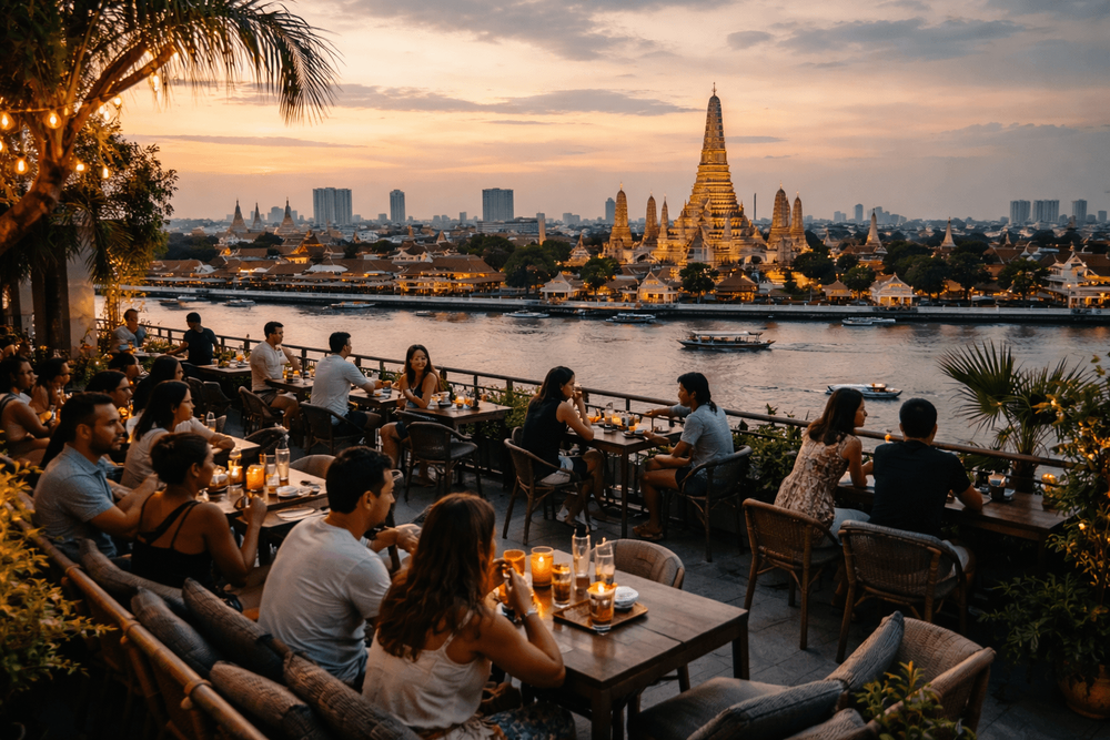 Best Rooftop Bars in Thonburi Worth the Cross-River Trip from Khao San Road