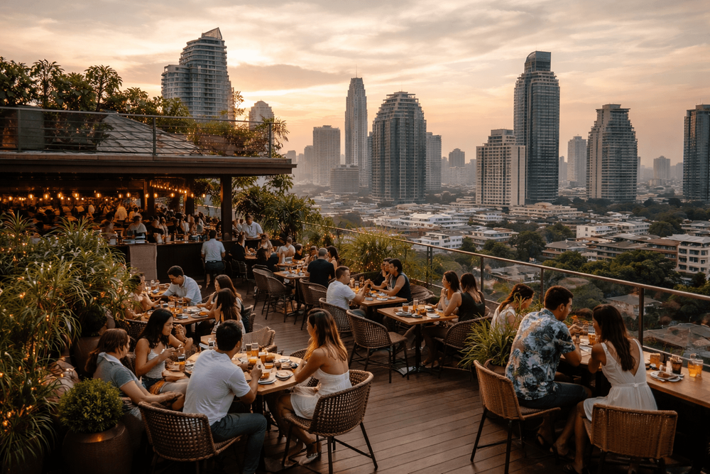 Best Rooftop Bars in Thonglor Worth the Trip from Khao San Road