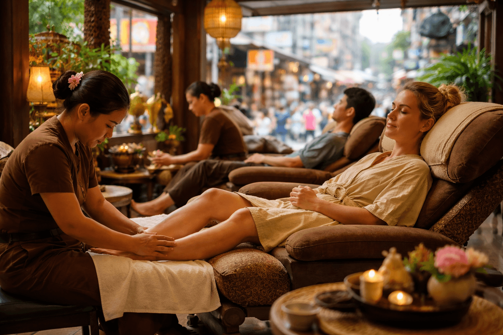 Best Spa Treatments Near Khao San Road for Jet Lag, Sore Feet, and Post-Flight Recovery
