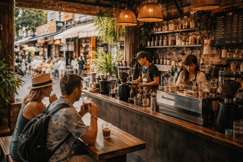 Best Specialty Coffee Cafes on Khao San Road for Espresso, Cold Brew, and Serious Beans