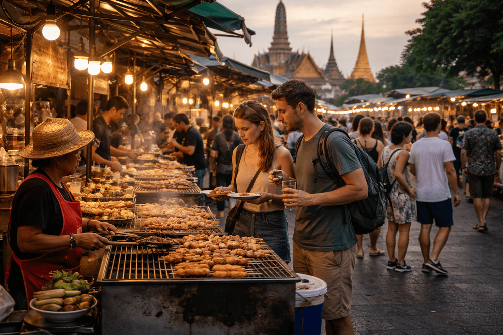 Best Street Food in Bangkok Old Town After a Temple Day: What to Eat Near Khao San Road