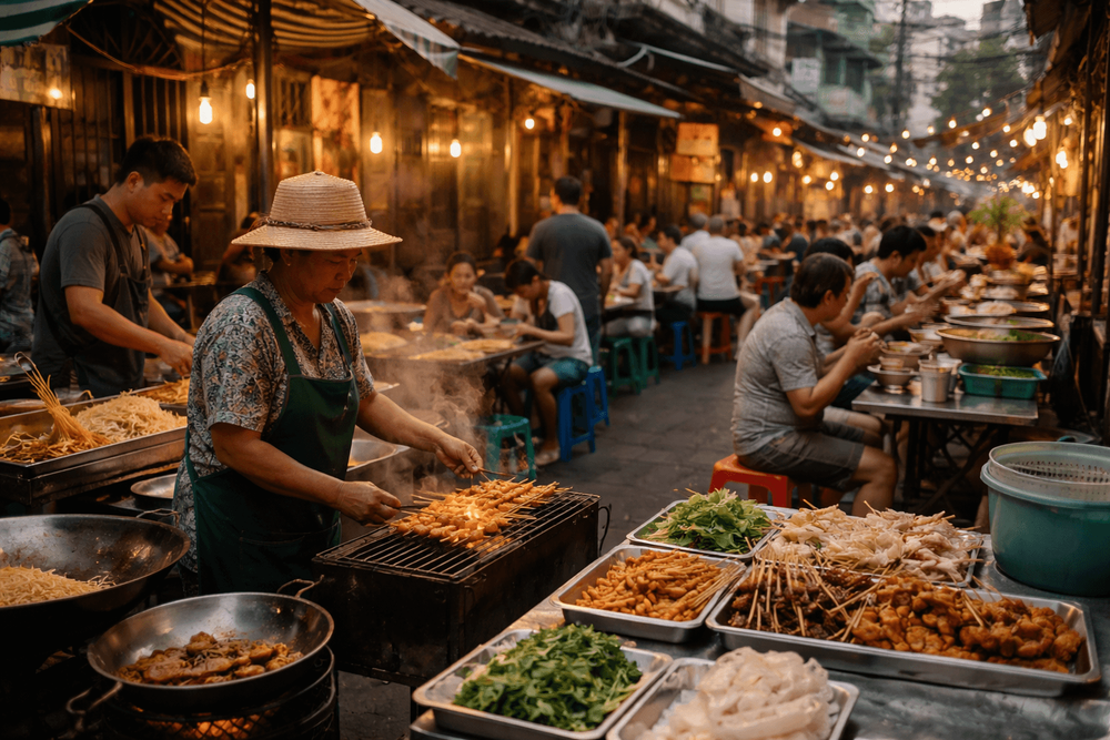 Best Street Food in Bangkok Old Town Beyond Khao San Road: Local Eats in Rattanakosin and Banglamphu