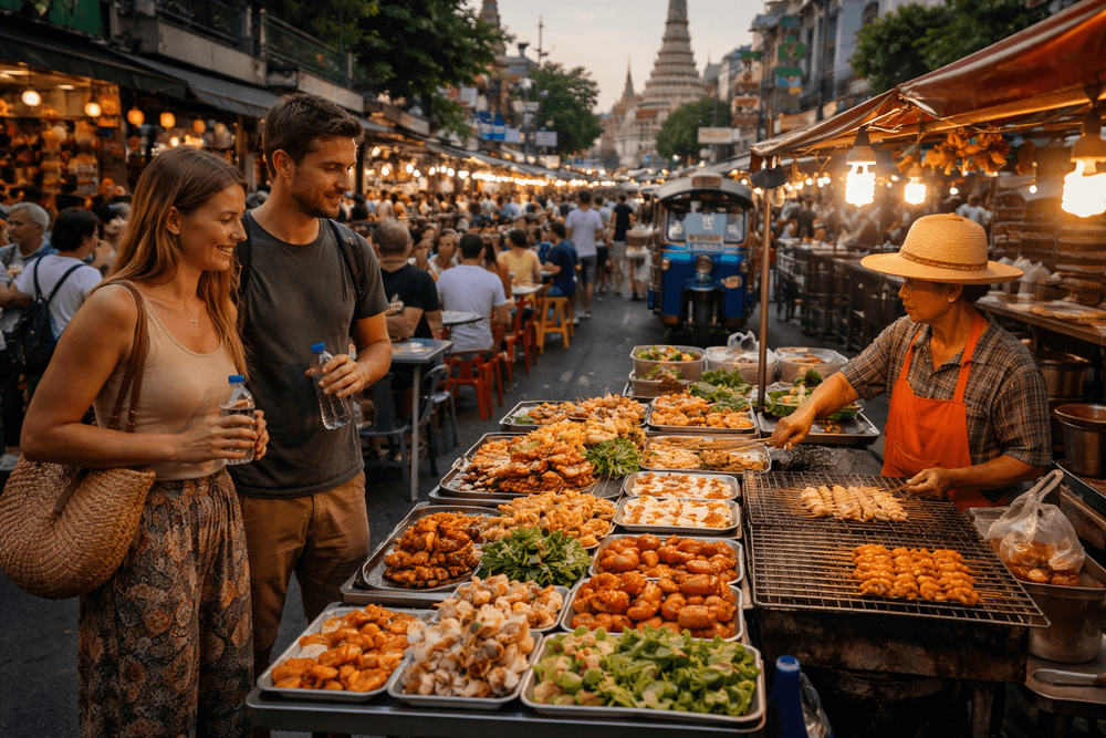 Best Street Food Near Khao San Road After Temples and Boat Trips