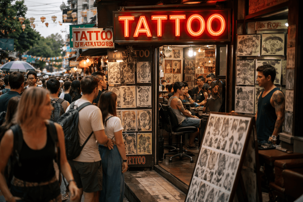 Best Tattoo Shops Near Khao San Road — Safe, Clean & Trusted