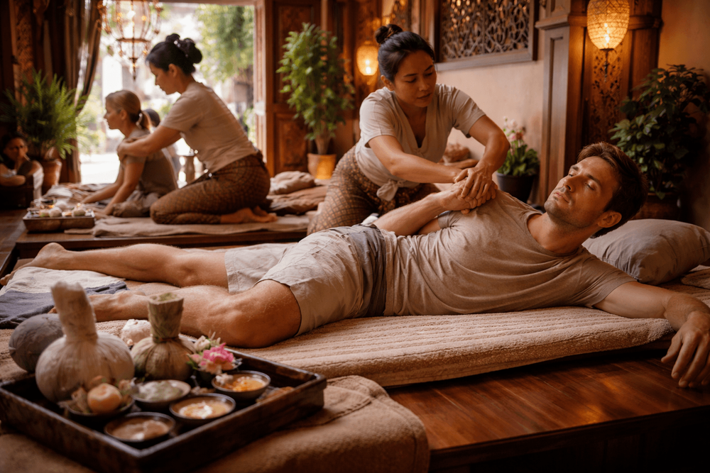 Best Thai Massage and Spa Near Khao San Road for Sore Travelers, Jet Lag, and Post-Temple Recovery