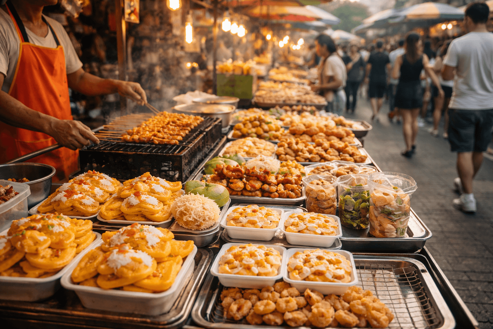 Best Thai Street Snacks to Try in Bangkok: Sweet, Crispy, and Grab-and-Go Favorites