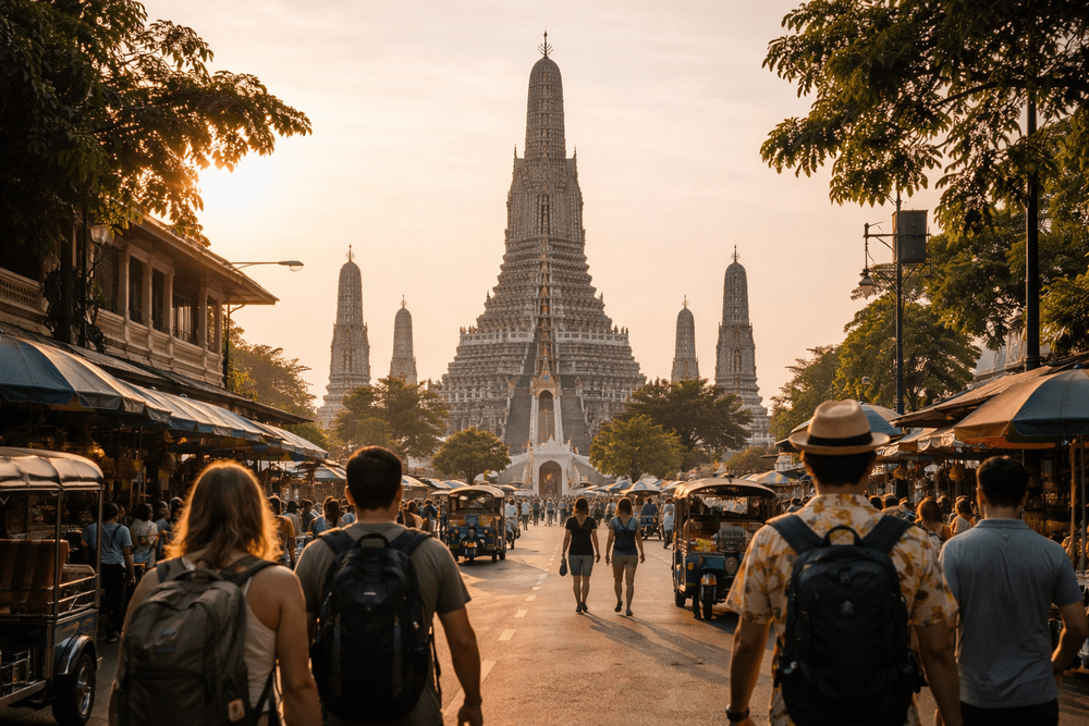 Best Time to Visit Bangkok’s Big Three Temples from Khao San Road: Early Morning, Midday, or Late Afternoon?