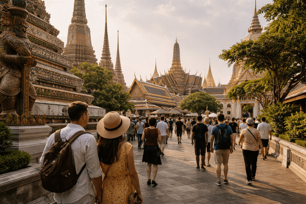 Best Time to Visit Wat Pho, Grand Palace, and Golden Mount from Khao San Road: Crowd Levels, Heat, and Photo Windows