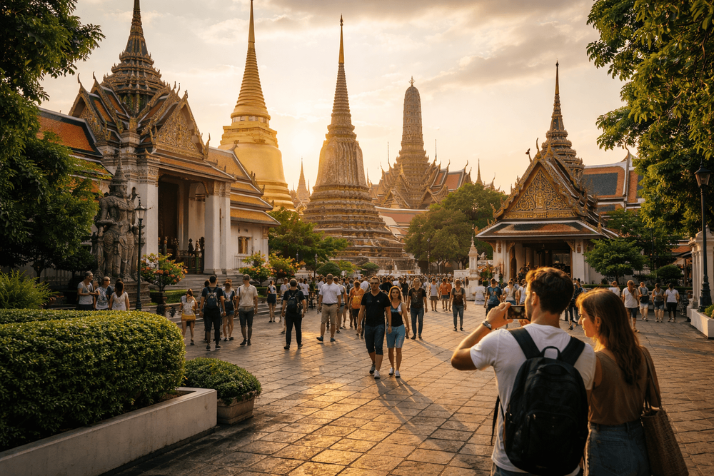 Best Time to Visit Wat Pho, the Grand Palace, and Golden Mount from Khao San Road: Opening Hours, Crowds, and Photo Light