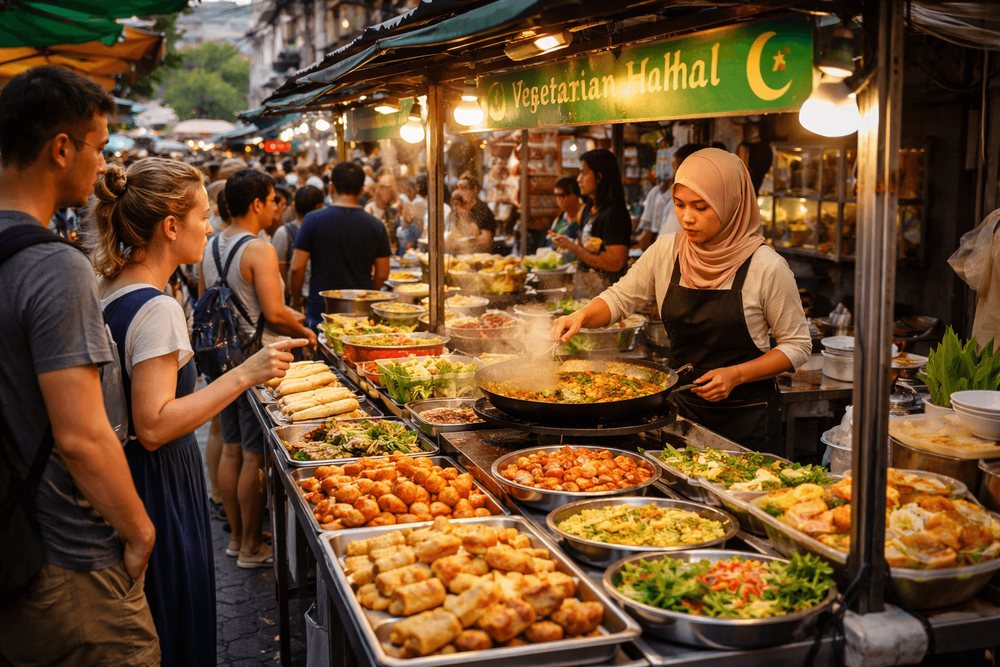 Best Vegetarian and Halal Street Food in Bangkok: Where to Eat Near Khao San Road and Beyond