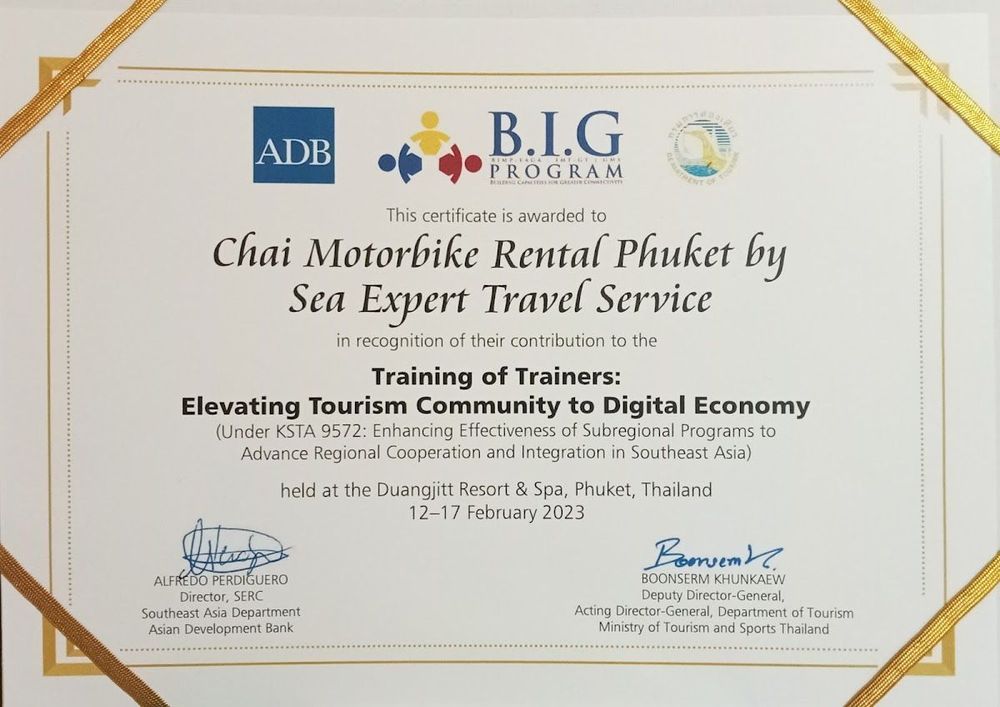 Chai Motorbike Rental&Sea Expert Travel Service