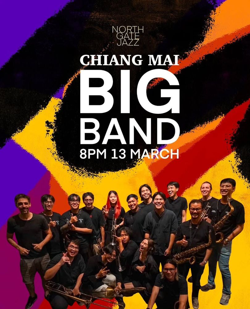 Chiang Mai Big Band Live at North Gate Jazz Co-Op