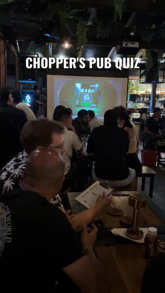 Choppers Pub Quiz