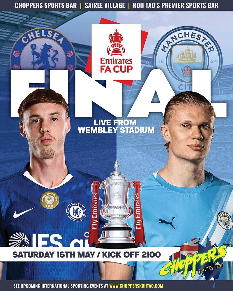 FA Cup Final: Chelsea vs Man City Live Screening