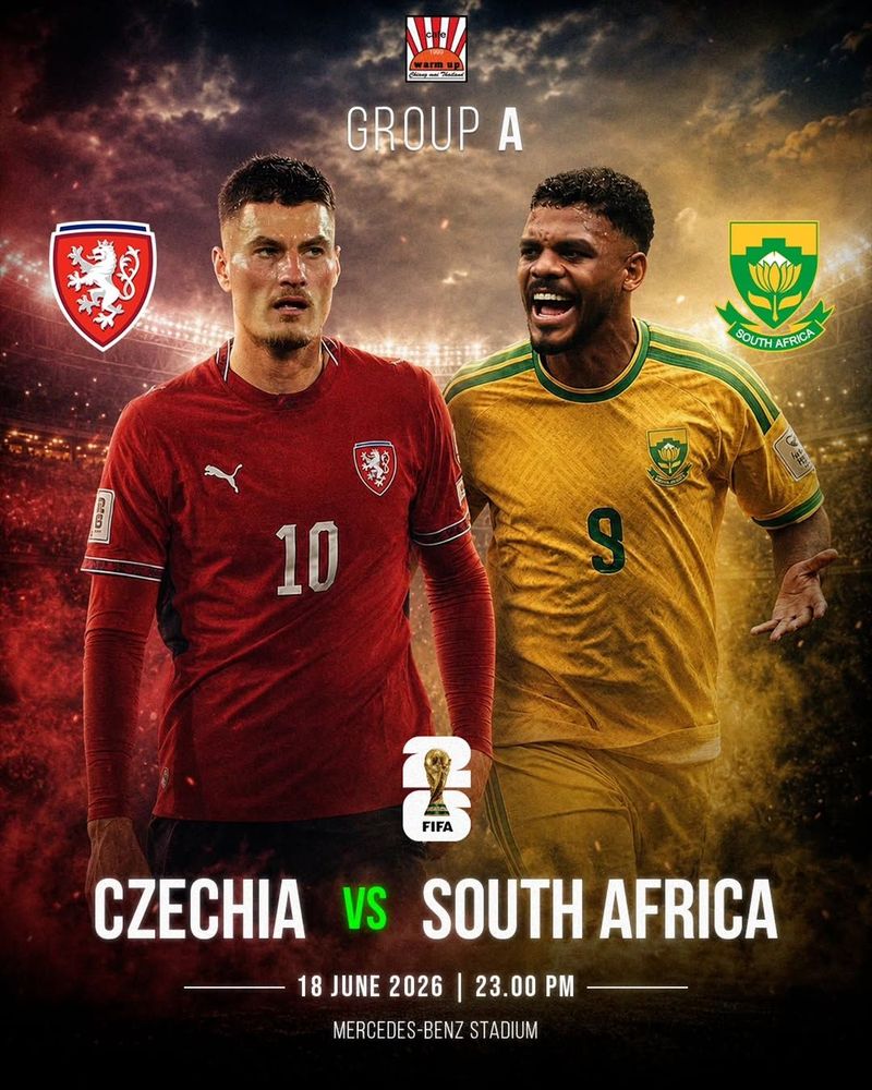 FIFA World Cup 2026 Group A Screening: Czechia vs South Africa