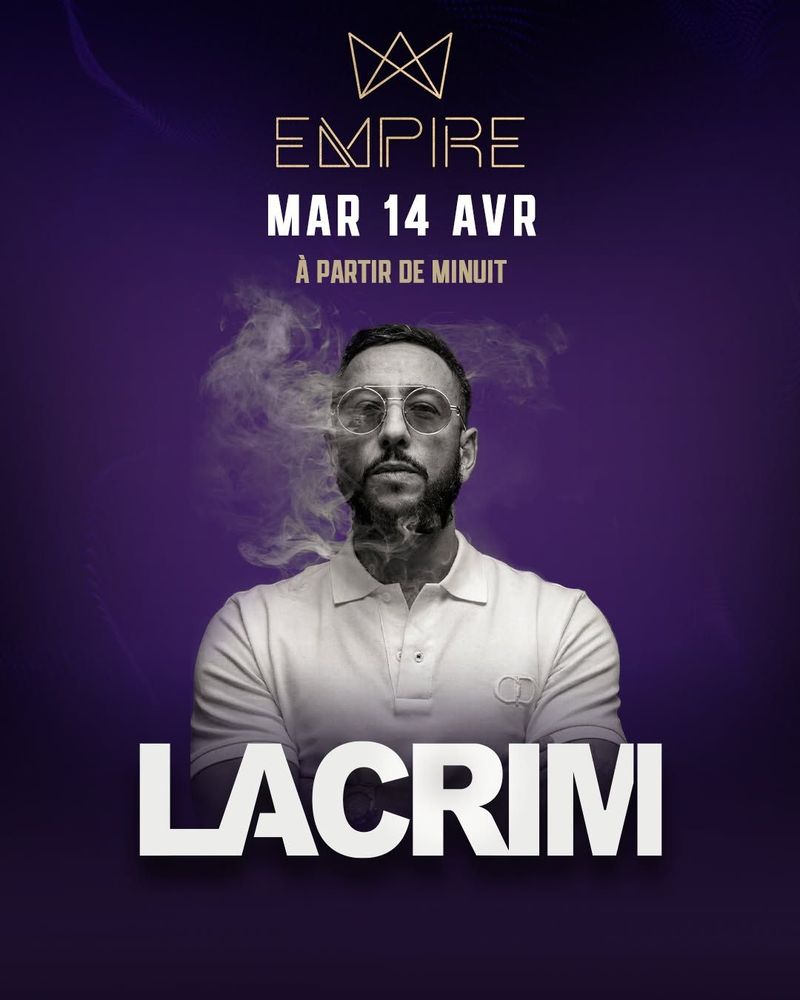Lacrim live at Empire Club
