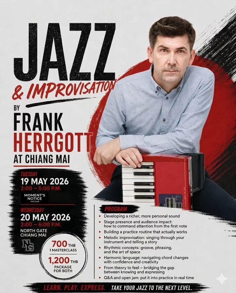 Speak Jazz – Jazz & Improvisation Masterclass with Frank Herrgott