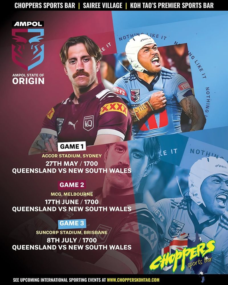State of Origin Game 1 Live Screening