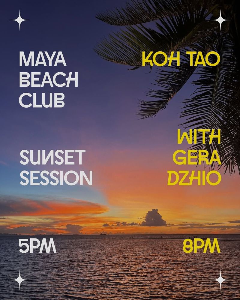 Sunset House DJ Set at Maya Beach Club