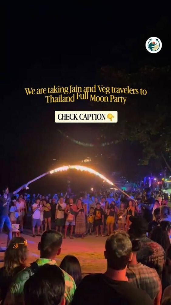 Thailand Full Moon Party Group Trip