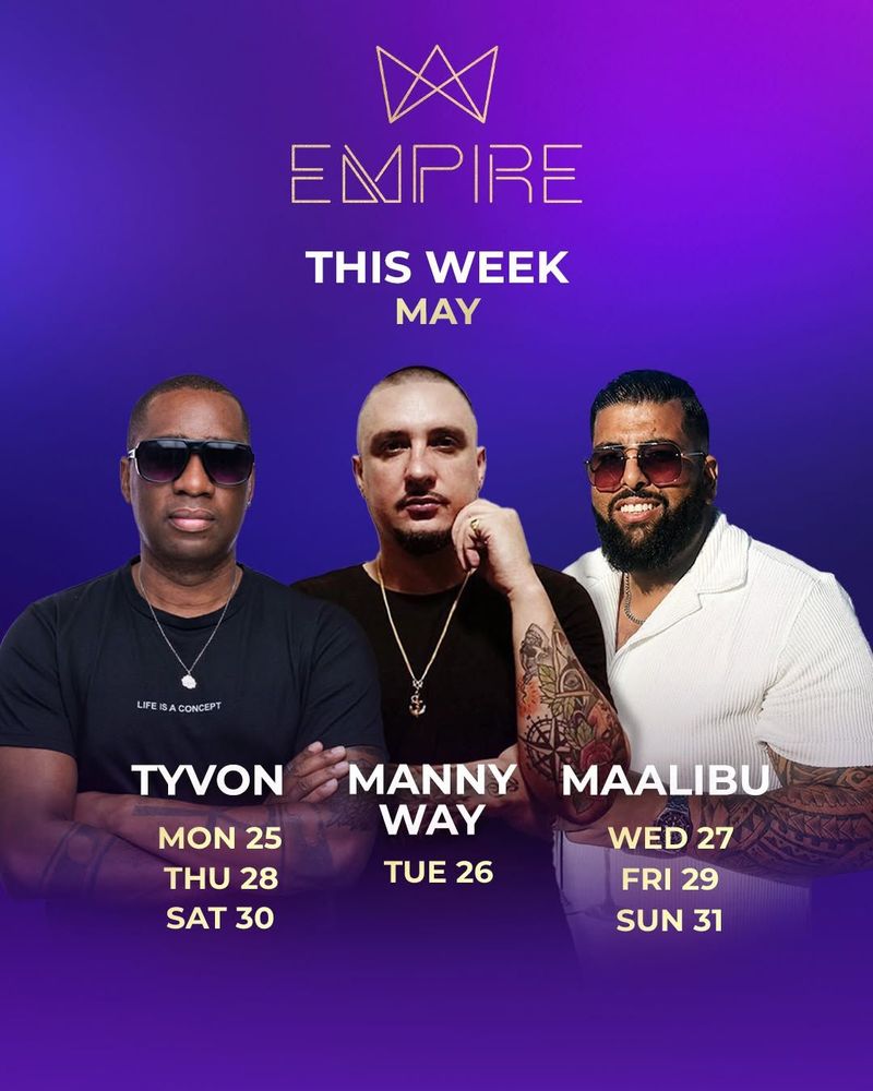 This Week at Empire Club: 25–31 May