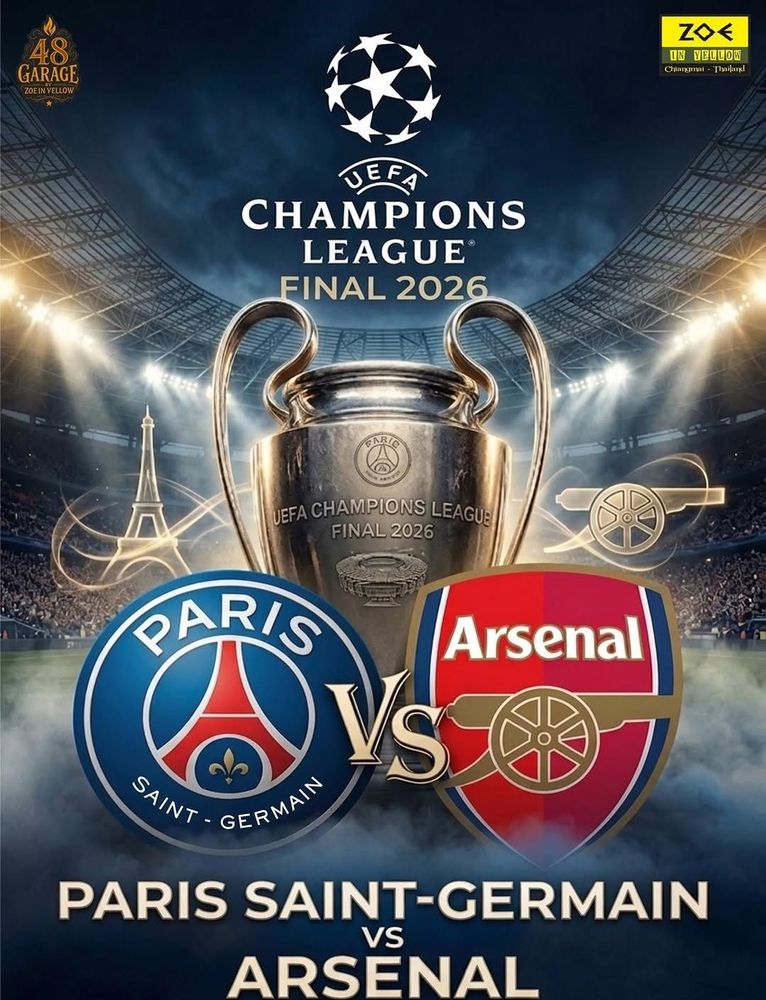 UEFA Champions League Final Watch Party: PSG vs Arsenal