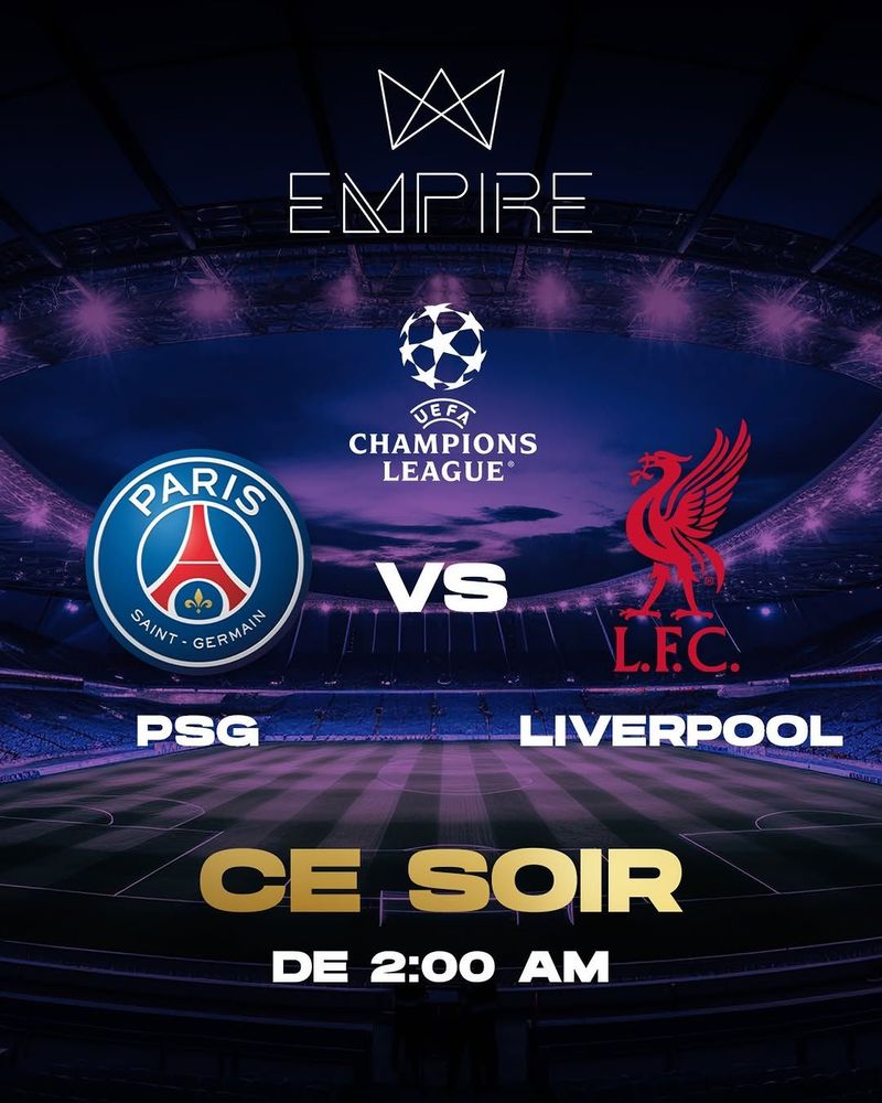 UEFA Champions League: PSG vs. Liverpool