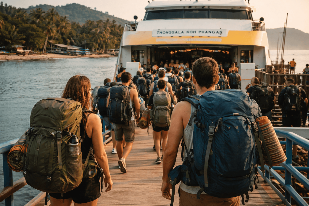 Full Moon Party: Getting to Koh Phangan from Bangkok