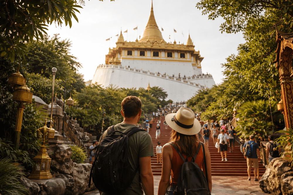 Golden Mount Bangkok Guide from Khao San Road: Climb, Views & Temple Etiquette