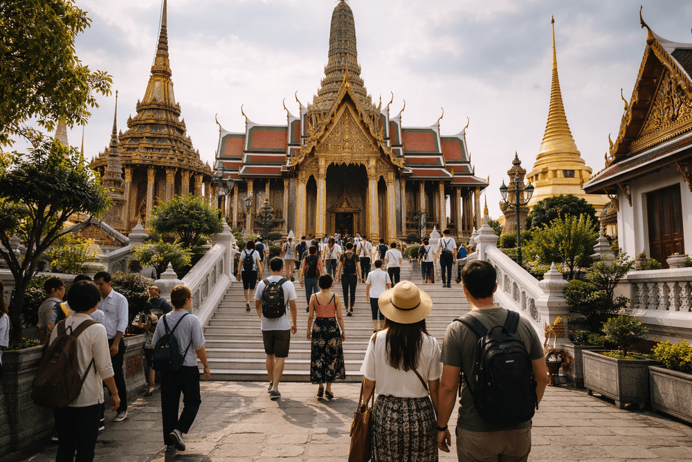Grand Palace Guide from Khao San Road: Dress Code, Security Checks, and the Best Time to Go