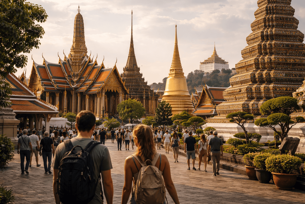 Grand Palace to Wat Pho to Golden Mount: the best self-guided temple loop from Khao San Road