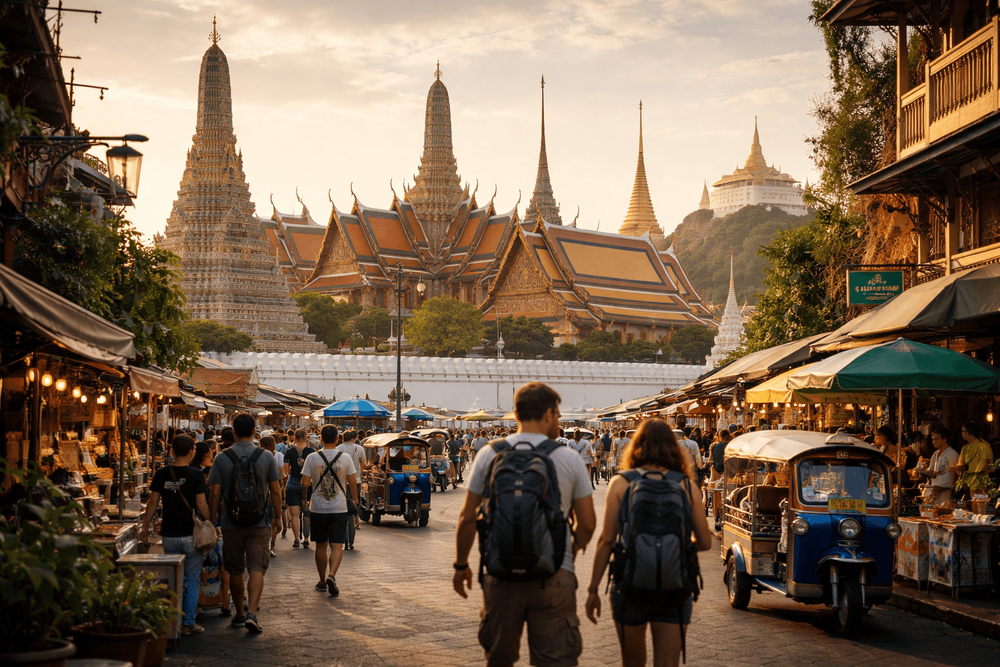 Grand Palace, Wat Pho, and Golden Mount: Best Hours to Visit Each Temple from Khao San Road