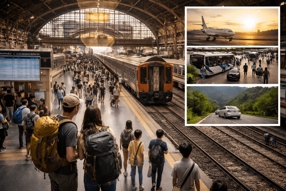 How Long Is the Trip from Bangkok to Chiang Mai? Travel Times by Train, Bus, Flight, and Private Car
