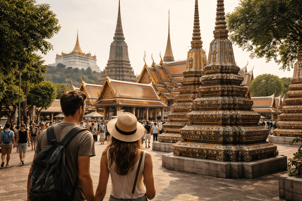 How Long to Spend at Wat Pho, the Grand Palace, and Golden Mount on a Khao San Road Temple Day