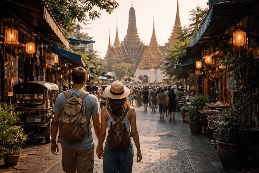 How to Avoid Crowds at Wat Pho, the Grand Palace, and Golden Mount from Khao San Road